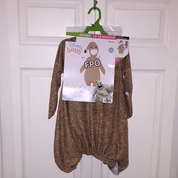 Disney Baby The Nightmare Before Christmas Oogie Boogie Costume Size 12-… - Picture 2 of 13
